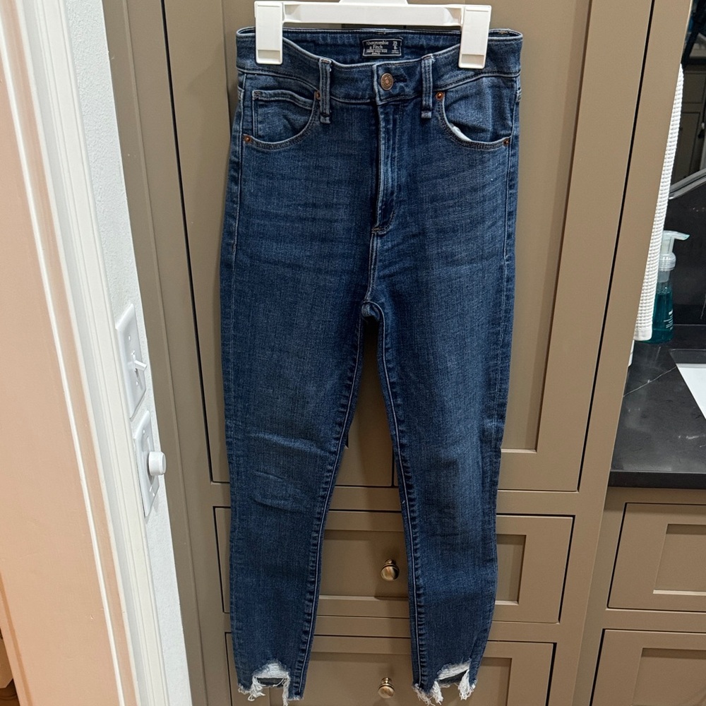 A&F Classic Blue Denim Jeans